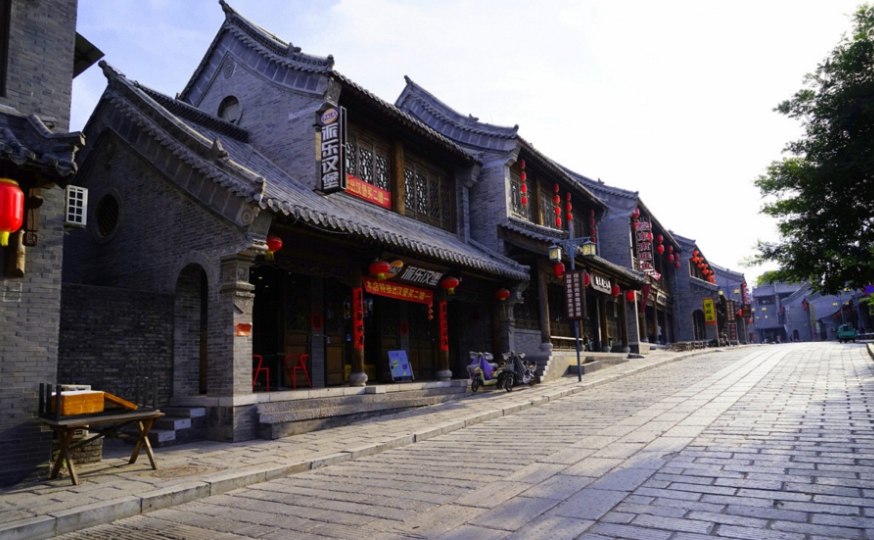 青州的青石板小街