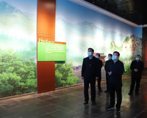 市委常委、组织部部长李磊到青州古城生态.旅游展馆调研