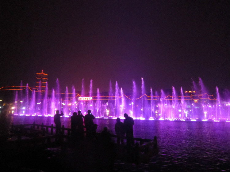 青州南阳河喷泉